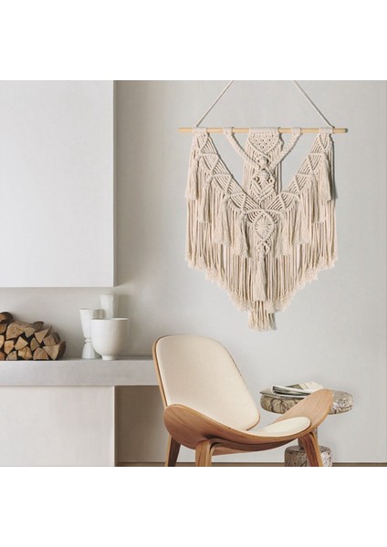 Duvar Asılı Ev Dekoru Şık Dokuma Dekor Için Yatak Odası Oturma Odası Daire Yurt Galeri- El Yapımı Noel Si (Yurt Dışından) fiyatları