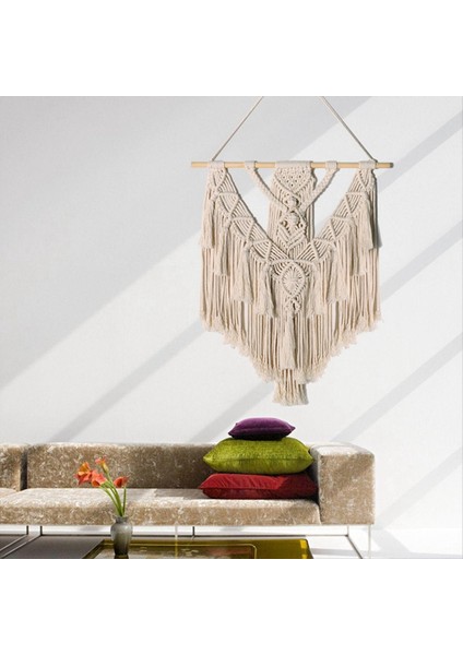 Duvar Asılı Ev Dekoru Şık Dokuma Dekor Için Yatak Odası Oturma Odası Daire Yurt Galeri- El Yapımı Noel Si (Yurt Dışından) modelleri