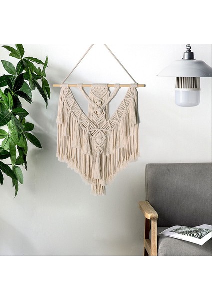 Duvar Asılı Ev Dekoru Şık Dokuma Dekor Için Yatak Odası Oturma Odası Daire Yurt Galeri- El Yapımı Noel Si (Yurt Dışından) fırsatları