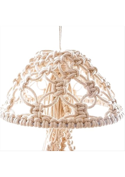 Macrome Duvar Asma, Yıldız Işıkları ile Denizanası Rüya Catcher, Duvar Art Dekor Güzel Apartman Odası Kapı Dekorasyon (Yurt Dışından) fırsatları