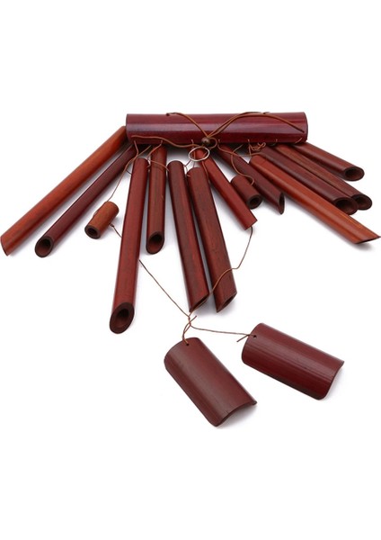 Ahşap Rüzgar Çan Yaratıcı Oturma Odası Büyük Bambu Rüzgar Zil Süsleri Kızlar Yatak Odası Kolye Zanaat Hediye Ev Dekor (Yurt Dışından) indirimleri