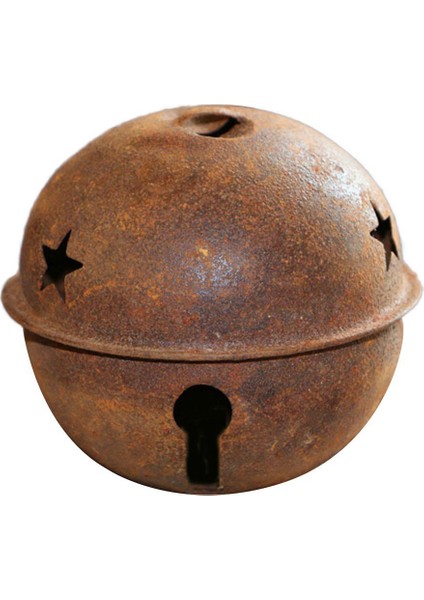 12 Pcs 40MM Rusty Metal Yıldız Kesim Noel Tatil Zanaat Kapalı Açık Ev Parti Dekorasyonları Için Jingle Bells (Yurt Dışından) fırsatları