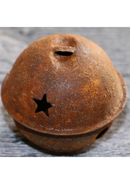12 Pcs 40MM Rusty Metal Yıldız Kesim Noel Tatil Zanaat Kapalı Açık Ev Parti Dekorasyonları Için Jingle Bells (Yurt Dışından) indirimleri