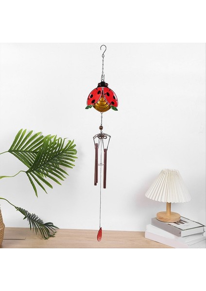 Retro Metal Rüzgar Çan Fotoğrafçılık Sahne El Yapımı Asılı Rüzgar Çanları Renkli Romantik Boyalı Çan Bahçe A (Yurt Dışından) fiyatları