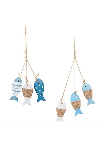 Deniz Duvar Asma Süsleme Ahşap Balık Dekor Mediterrany Tarzı Ahşap Kolye Süslemeleri Duvar Kapısı Asılı Dekor (Yurt Dışından) fiyatları