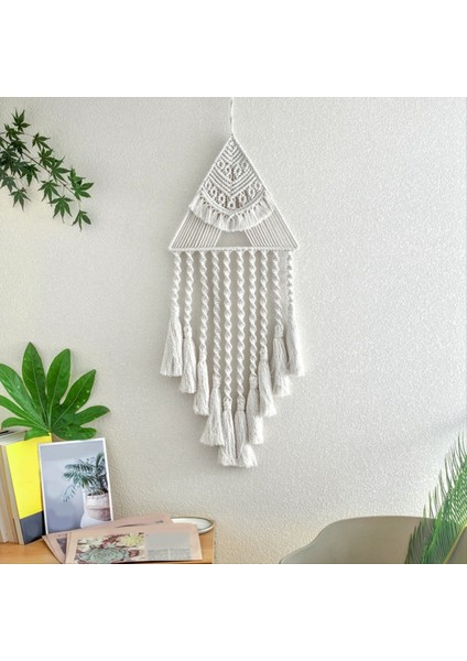 Goblen Dreamcatcher Boho Macrame Dream Catcher National Dream Catcher Boho Dokuma Ev Süslemesi Asma Dreamcatcher B (Yurt Dışından) fiyatları