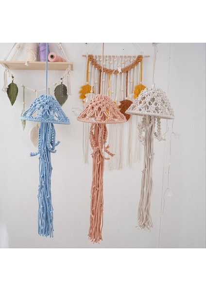 Boho Macrame Dream Catcher String Işıkları ile El Yapımı Dokuma Süsleme Dekek Dekoru Desen For Dream Catcher D (Yurt Dışından) indirimleri