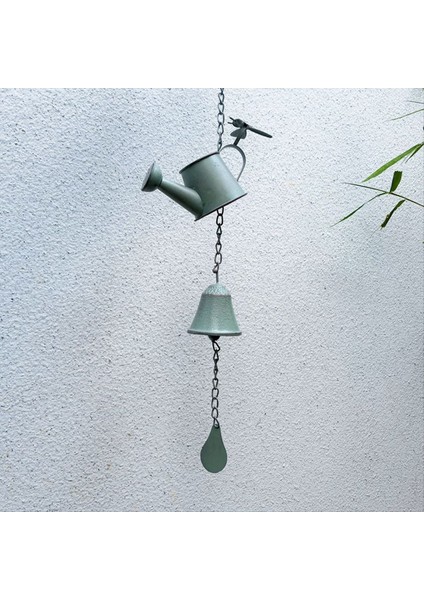 Amerikan Retro Eski Dökme Demir Su Isıtıcısı Rüzgar Çanları Bahçe Avlusu Asma El Sanatları Açık Süslemeler Dekorasyon (Yurt Dışından) fiyatları