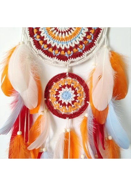 Rüya Catchers Renkli Tüyler Yatak Odası Için Rüya Catcher Duvar Asılı Dekor I Için El Yapımı Rüya Yakalayıcı (Yurt Dışından) fırsatları