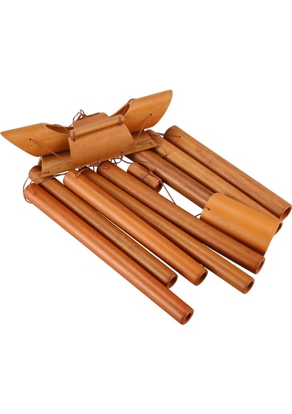 Bambu Rüzgar Çiğnen El Yapımı Doğal Yüzük Ev Dekor Rüzgar Zil Asılı Süsleme Açık Bahçe Rüzgar Çan (Yurt Dışından) modelleri