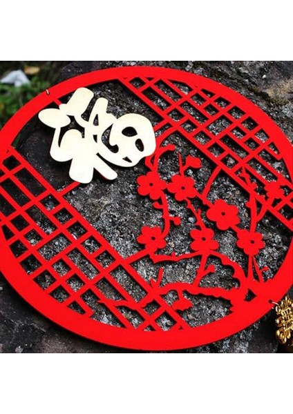 2pcs Çin Yeni Yıl Asma Dekorasyonları, Bahar Festivali Kolye Dekorasyonları 2024 Karakter Çin Süs Seti (Yurt Dışından) fiyatları