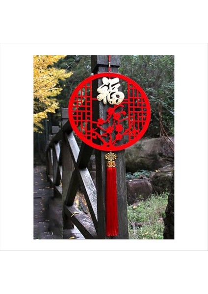 2pcs Çin Yeni Yıl Asma Dekorasyonları, Bahar Festivali Kolye Dekorasyonları 2024 Karakter Çin Süs Seti (Yurt Dışından) modelleri