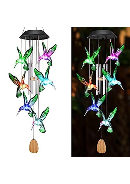 Rüzgar Çamlesi Dış Kuş Rüzgar Zil Si - Açık Avlu Veranda Sundurma Bahçesi Arka Bahçesi Için Uygun (Yurt Dışından) fiyatları