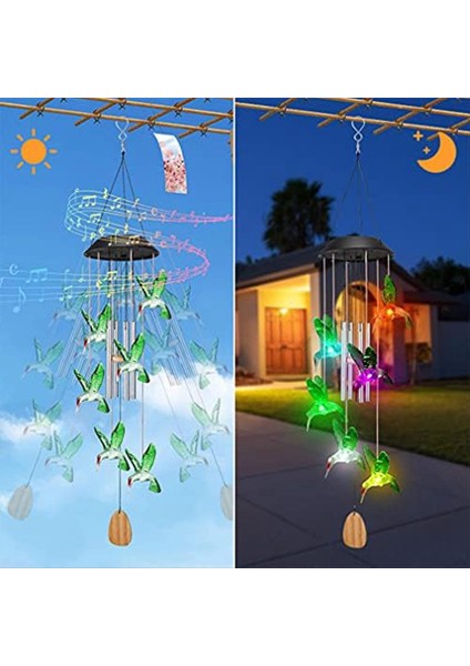 Rüzgar Çamlesi Dış Kuş Rüzgar Zil Si - Açık Avlu Veranda Sundurma Bahçesi Arka Bahçesi Için Uygun (Yurt Dışından) modelleri