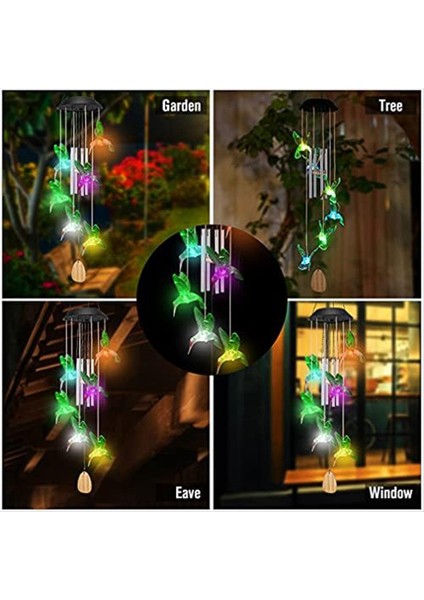 Rüzgar Çamlesi Dış Kuş Rüzgar Zil Si - Açık Avlu Veranda Sundurma Bahçesi Arka Bahçesi Için Uygun (Yurt Dışından) indirimleri