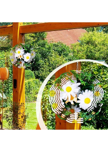10PCS 8 Inç Süblimasyon Rüzgar Spinner Boşluklar 3D Rüzgar Iplikçileri Kapalı Açık Bahçe Dekorasyonu Için Rüzgar Iplikçileri Asılı (Yurt Dışından) indirimleri