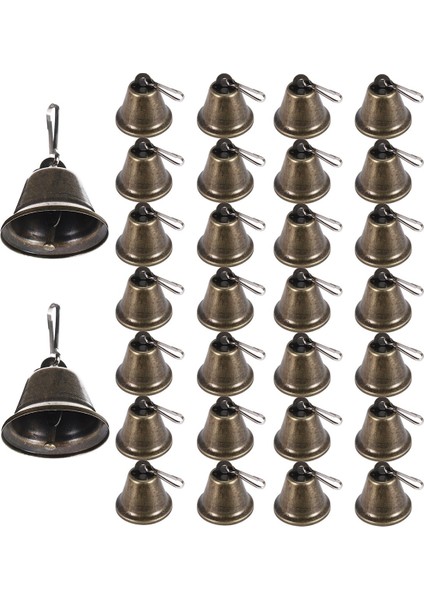 30 Adet Çan Zanaat Küçük Çan Pirinç Çanlar Vintage Çanları Asılı Rüzgar Çanları Için Kancalar ile Köpek Eğitimi Yapmak (Yurt Dışından) fırsatları