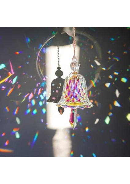 Crystal Sun Catchers - Noel Süsleri Suncatcher Kapalı Pencere Gökkuşağı Prizma Çanları Asmak Noel Dekorasyonları (Yurt Dışından) fırsatları
