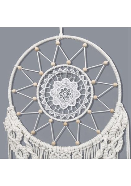Macrame Dream Catchers Için Yatak Odası Yetişkin Rüya Catcher Duvar Dekor Boho Duvar Dokuma Yapraklar Ev Dekorasyon (Yurt Dışından) fırsatları