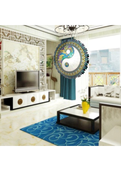 3D Rüzgar Spinner Spiral Için Bahçe Dekoru Dönen Asılı Rüzgar Çanları Ev Dış Mekan Dekorasyonu (Büyük Ultimate) (Yurt Dışından) fiyatları