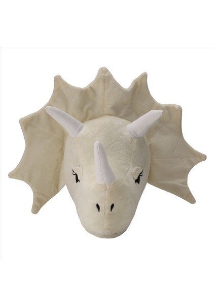 2 Adet Dinozor Kafa Duvar Süsleri 3D Sevimli Kreş Odası Oturma Odası Bebek (Yurt Dışından) fiyatları