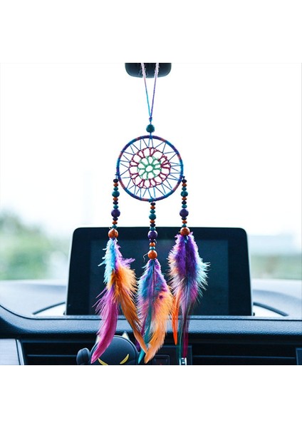 Süsleme Odası Dekorasyon Sızıntıları Çıkarma Için Araba Aynası Asma Aksesuarlar Araba Trim Dreamcatcher Dekor (Yurt Dışından) modelleri