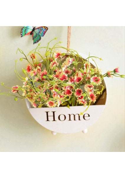 Duvar Asılı Çiçekler Ekici Bitki Saksı Dekor Modern Bitki Vazo Kap Tutucu Asılı Saksı Beyaz (Yurt Dışından) modelleri