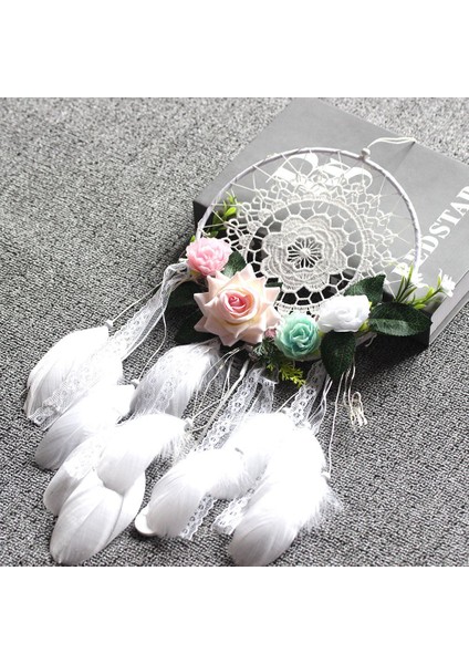 Rüya Catcher Diy Dekoratif Kolye Çiçek Rüya Yakalayıcı Duvar Asılı Dekorasyon Düğün Dekor Rüya Gibi Kız Oda Dekorasyon Si (Yurt Dışından) fırsatları