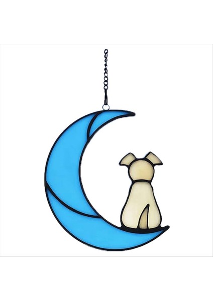 Vitray Pet Köpek Memorial I Köpek Severler, Pencere Asma Süs Suncatcher, Köpek Sempati Kaybı C (Yurt Dışından) fiyatları