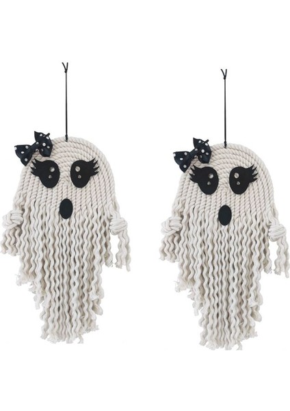 2pcs Cadılar Bayramı Çelenk Duvarda Asılı Hayalet Ile. Çocuklar Için Cadılar Bayramı Parti El Sanatları Için Dekorasyon (Yurt Dışından)