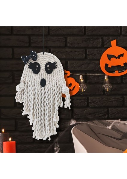 2pcs Cadılar Bayramı Çelenk Duvarda Asılı Hayalet Ile. Çocuklar Için Cadılar Bayramı Parti El Sanatları Için Dekorasyon (Yurt Dışından) fiyatları