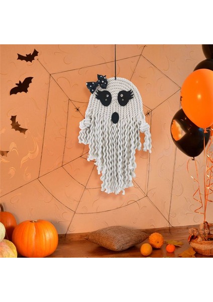 2pcs Cadılar Bayramı Çelenk Duvarda Asılı Hayalet Ile. Çocuklar Için Cadılar Bayramı Parti El Sanatları Için Dekorasyon (Yurt Dışından) fırsatları