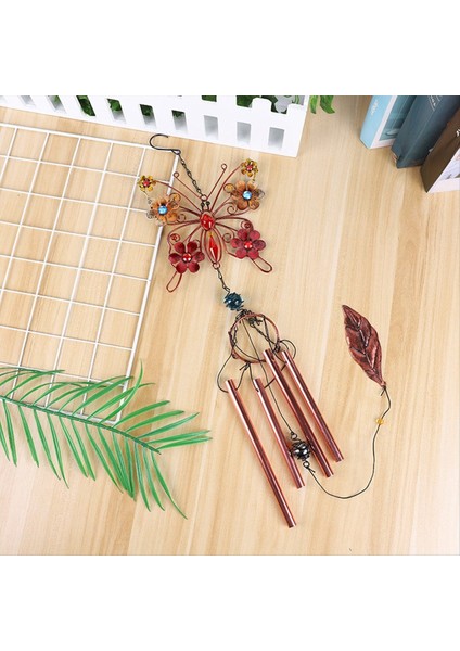 Metal Kelebek Rüzgar Zil Alüminyum Tüp Anti-Rasta Sprey Boya Ev Demir Sanat Bahçe El Sanatları Asma Dekorasyonlar (Yurt Dışından) indirimleri