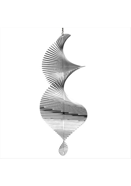Rüzgar Spinners 3D Asma Rüzgar Spinner Paslanmaz Çelik Metal Heykelleri Dekorasyonlar, Heliciform Rüzgar Heykelleri (Yurt Dışından) fiyatları