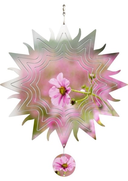 4pcs 8 Inç Süblimasyon Rüzgar Spinner Boşluklar 3D Rüzgar Spinnerları Kapalı Açık Bahçe Dekorasyonu Için Rüzgar Spinner Asılı (Yurt Dışından) modelleri