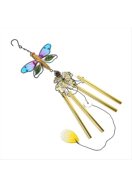 Yusufçuk rüzgar chime cam bahçe rüzgar çanları kolye duvar pencere kapı süsleri için yüksek kalite (Yurt Dışından)