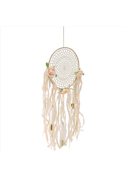 Dokuma Çiçek Tüyleri Dreamcatcher Boho Macrame Asma Rüya Yakalayıcı Diy Rüzgar Çanları Duvar Sanat Düğün Dekorasyonu (Yurt Dışından) fiyatları