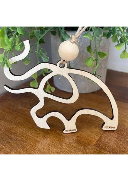 Dostluk Fil Süsleme, Hikaye Kartı ile Ahşap Fil Süslemesi, Arkadaşlık Si Fil Süslemesi Arkadaşlar Için (Yurt Dışından) fiyatları