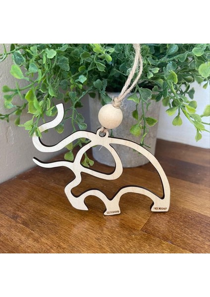 Dostluk Fil Süsleme, Hikaye Kartı ile Ahşap Fil Süslemesi, Arkadaşlık Si Fil Süslemesi Arkadaşlar Için (Yurt Dışından) fırsatları