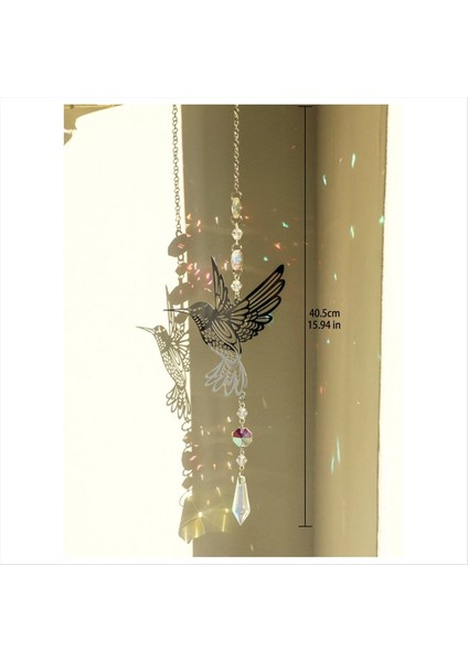 Gümüş Renkli Köprü Kristal Suncatcher Asılı Dekorasyon Gökkuşağı Yapım Oda Dekor Hafif Yakalayıcı Oda Dekors Estetik (Yurt Dışından) fırsatları