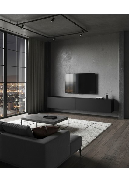 Adresan Tv Ünitesi Mat Siyah modelleri