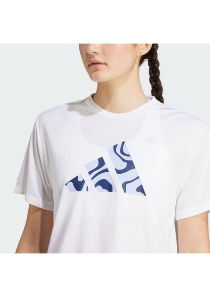 Adidas Performance JD2349 Run It Brand Love Tişört