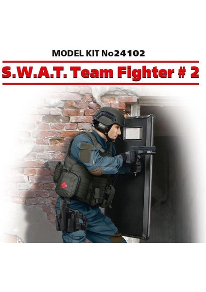 24102 1/24 Ölçek, S.W.A.T. Team Fighter 2 fiyatları