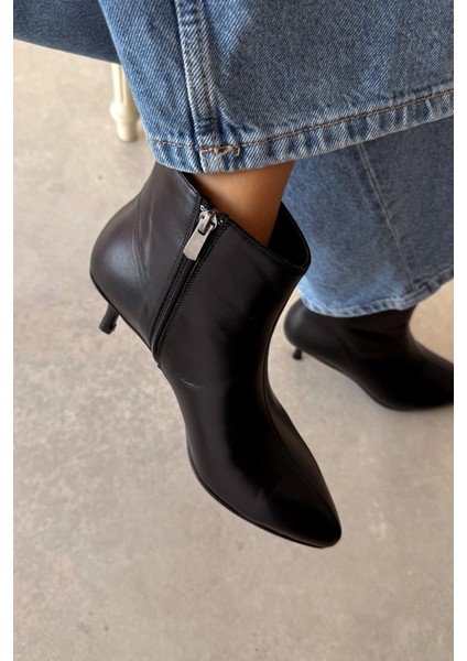 City Siyah Hakiki Deri Bot fiyatları