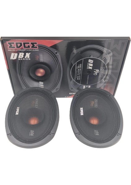 Pro Oval Midrange - Edge EDBXPRO69W 300W 150RMS Oval Midrange - Edge Pro Kayık Midrange Hoparlör