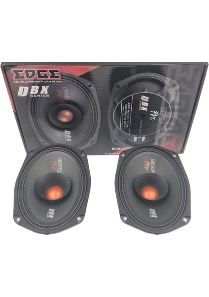 Pro Oval Midrange - Edge EDBXPRO69W 300W 150RMS Oval Midrange - Edge Pro Kayık Midrange Hoparlör fiyatları