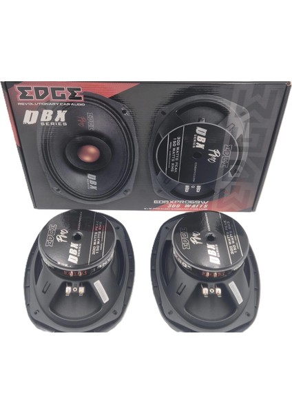 Pro Oval Midrange - Edge EDBXPRO69W 300W 150RMS Oval Midrange - Edge Pro Kayık Midrange Hoparlör modelleri