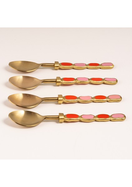 Rampur Çelik - Pirinç Çkb Seti 2X15X0.3 cm Kırmızı - Pembe modelleri