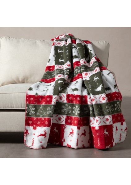 Emıly Diz Üstü Battaniye Renkli 130X170