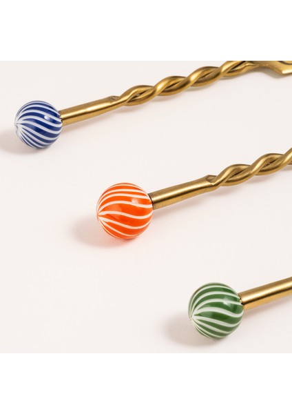 Rampur Çelik - Pirinç Servis Seti 16X4 cm Altın - Renkli indirimleri